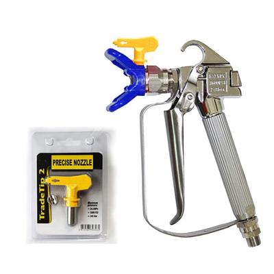 Hogedruk Airless spuittoestel spuitpistool & Nozzle houder & Nozzle Set verf sproeier sproeier accessoires (blauw)