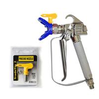 Hogedruk Airless spuittoestel spuitpistool & Nozzle houder & Nozzle Set verf sproeier sproeier accessoires (blauw)