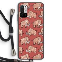 Mammoet: Xiaomi Redmi Note 10 5G Transparant Hoesje met koord