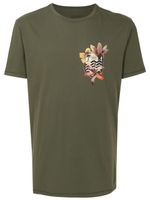 Osklen t-shirt en coton à imprimé graphique - Vert