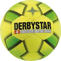 Derbystar Voetbal Indoor Beta geel/groen