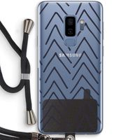 Marrakech Arrows: Samsung Galaxy S9 Plus Transparant Hoesje met koord