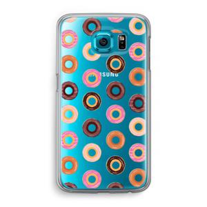 Donuts: Samsung Galaxy S6 Transparant Hoesje