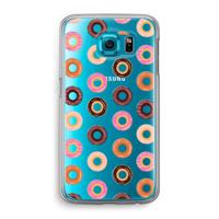 Donuts: Samsung Galaxy S6 Transparant Hoesje