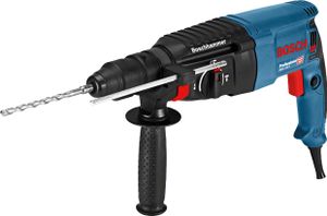 Bosch Blauw GBH 2-26 F Professional Boorhamer met SDS-plus | 2.7J 830w + 5-delige SDS-Plus borenset - 06112A4001