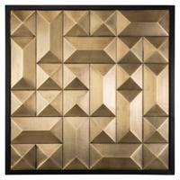 Richmond Wall Art Tetro Brass - Goud - thumbnail