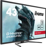 iiyama G-Master Red Eagle G4380UHSU-B1 gaming monitor 4K, 144Hz, HDMI, DisplayPort, USB, Audio, FreeSync - thumbnail