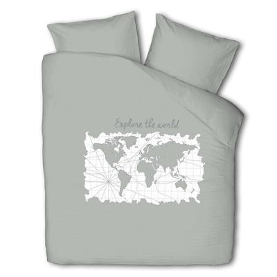 Dekbedovertrek Map Of Dreams Landschap 240x200 Cm Luna Bedding - Dekbed-Discounter.nl