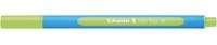 Schneider balpen Slider Edge, extra breed, lichtgroen
