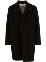 A.N.G.E.L.O. Vintage Cult 2000s stand-up collar corduroy coat - Marron - thumbnail