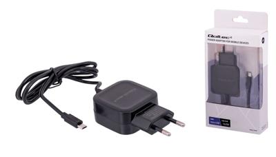 Qoltec 50189 oplader voor mobiele apparatuur Binnen Zwart