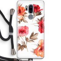 Roosjes: LG G7 Thinq Transparant Hoesje met koord