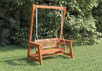 Schommelbank Geolied- - Hardhout- Schommelbank Geolied- - Hardhout-