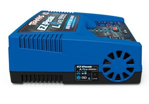 Traxxas EZ-Peak Live Dual Modelbouwoplader 26 A Li-poly, NiMH Minus-delta-U-uitschakeling, Batterijherkenning, Temperatuurbewaking