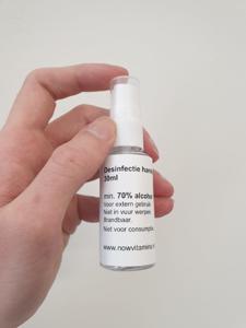 Spray flacon 30ml handalcohol desinfectie