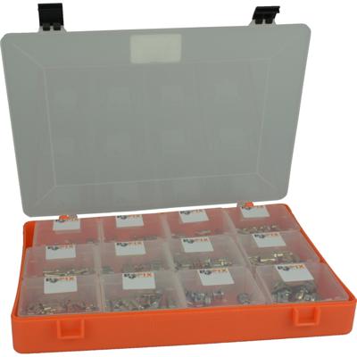 Bofix 243900 doos assortiment 12 vaks schroefnippels