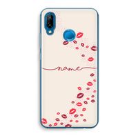 Kusjes: Huawei P20 Lite Transparant Hoesje