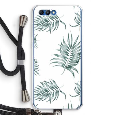 Simple leaves: Honor 10 Transparant Hoesje met koord