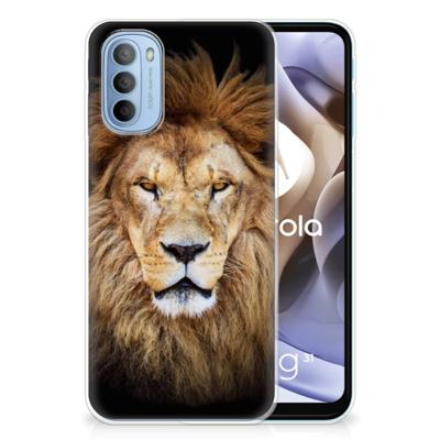 Motorola Moto G31 | G41 | TPU Hoesje | Leeuw
