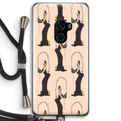 Pop Some Kim: Xiaomi Mi Mix 2 Transparant Hoesje met koord