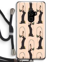 Pop Some Kim: Xiaomi Mi Mix 2 Transparant Hoesje met koord