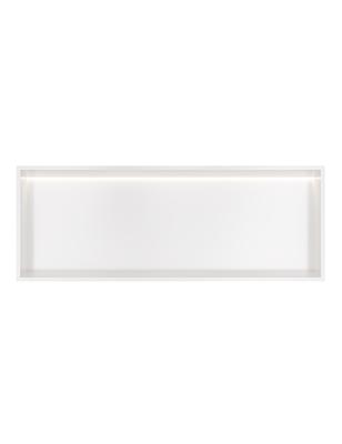 Hotbath &MORE Inbouwnis 30x80x10cm met LED IP44 Mat Wit