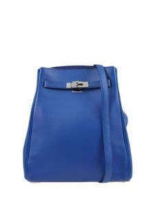 Hermès Pre-Owned sac porté épaule Kelly Sport MM (2001) - Bleu