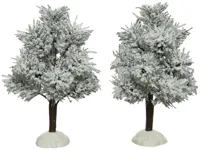 Boom sneeuw l14cm groen 2st