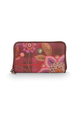 Pip Studio Willow Portemonnee Flores Felices Rood