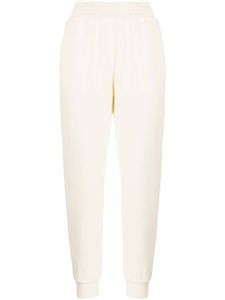 GOODIOUS pantalon de jogging à fentes - Blanc