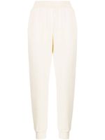 GOODIOUS pantalon de jogging à fentes - Blanc