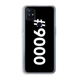 #9000: OnePlus Nord N10 5G Transparant Hoesje