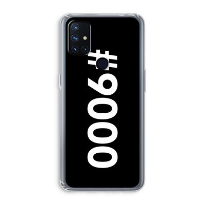 #9000: OnePlus Nord N10 5G Transparant Hoesje