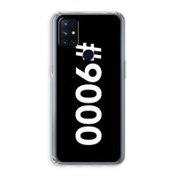 #9000: OnePlus Nord N10 5G Transparant Hoesje #9000: OnePlus Nord N10 5G Transparant Hoesje