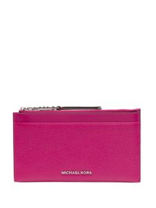 Michael Kors porte-cartes Emblem en cuir - Violet