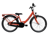 Aldo 24 inch carino fiets alu 3v zalmoranje Aldo 24 inch carino fiets alu 3v zalmoranje