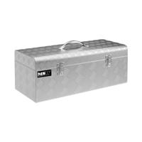 Aluminium gereedschapskist traanplaat - 57,5 x 24,5 x 22 cm - 31 L