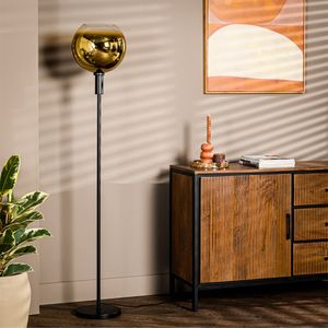 Haluta Vloerlamp Daan - 1-lichts - Goud