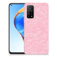 Xiaomi Mi 10T | 10T Pro | TPU Case | White Flowers