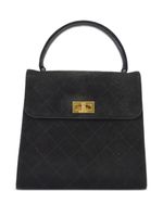 CHANEL Pre-Owned sac à main matelassé Mademoiselle (1998) - Noir