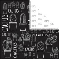 Design papier, cactus, 180 gr, 5 vel/ 1 doos