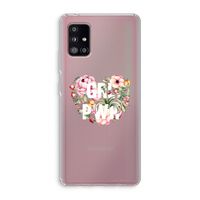 GRL PWR Flower: Samsung Galaxy A51 5G Transparant Hoesje