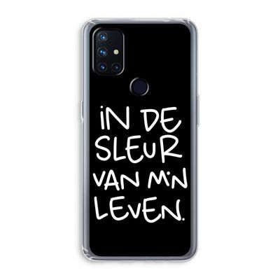 De Sleur: OnePlus Nord N10 5G Transparant Hoesje
