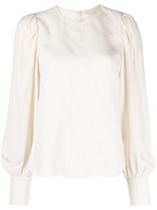 Ulla Johnson blouse Lilliana à manches bouffantes - Blanc