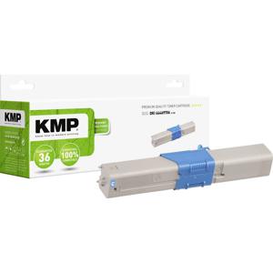 KMP Toner vervangt OKI 44469706 Compatibel Cyaan 2000 bladzijden O-T28 1333,0003