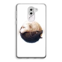 Yin Yang Wolves: Honor 6X Transparant Hoesje Yin Yang Wolves: Honor 6X Transparant Hoesje