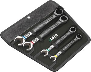 Wera Joker Steek- en ringratelsleutel-set, 4 -delig - 1 stuk(s) - 05073290001