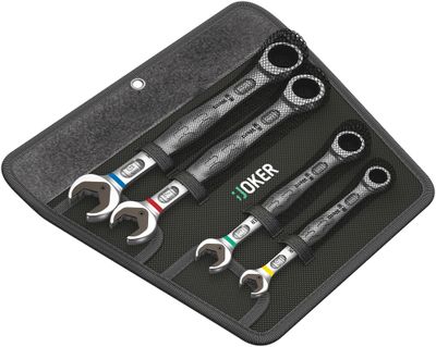 Wera Joker Steek- en ringratelsleutel-set, 4 -delig - 1 stuk(s) - 05073290001