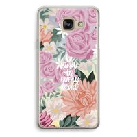 Kindness matters: Samsung Galaxy A5 (2016) Transparant Hoesje