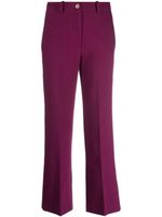 Alysi pantalon droit à taille haute - Violet